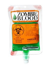 Кровь зомби - напиток Zombie Blood