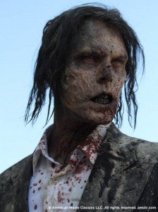 Zombie-Man walking dead