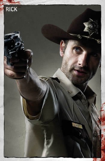 Рик Граймс - шериф в сериале The Walking Dead