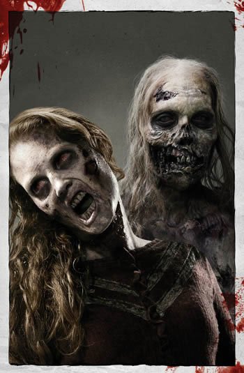Еще пара зомби из проекта The Walking Dead