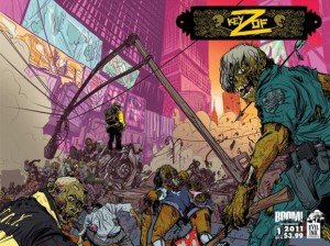 обложка комикса про зомби "Key of Z"